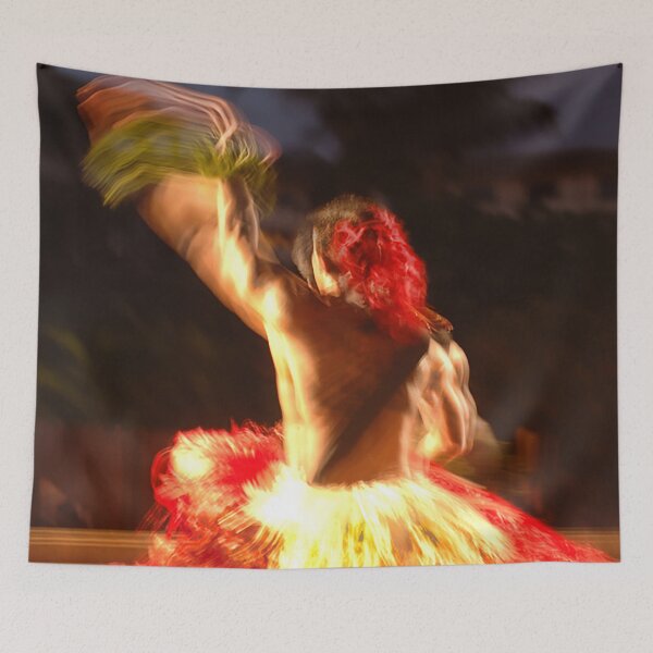 Item preview, Hawaiian Tropical Male Dancer With Blur Aesthetic Photo designed and sold by DEC02.