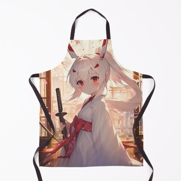 Item preview, Ayanami Azur Lane Chibi Shrine Lanterns Cherry Blossoms Soft Pastel designed and sold by TanglenRabbit.