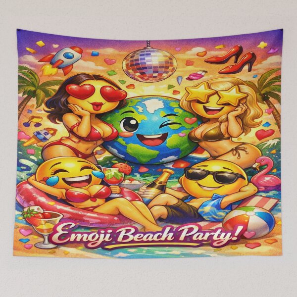 Item preview, Emoji Beac Party designed and sold by DinsignStudio.