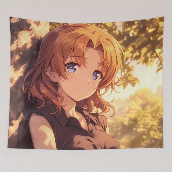 Item preview, Orange Pekoe Girls Und Panzer Golden Hour Autumn Park Serenity designed and sold by TanglenRabbit.