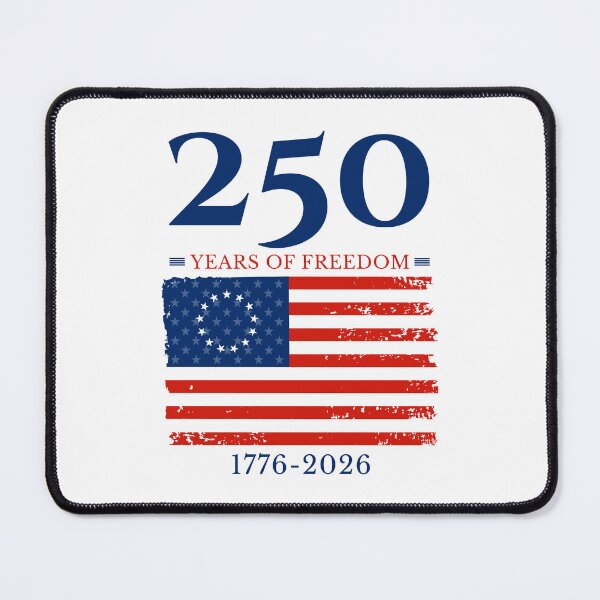 Item preview, America 250 Years of Freedom 1776-2026 Patriotic Flag Semiquincentennial designed and sold by EthosWear.