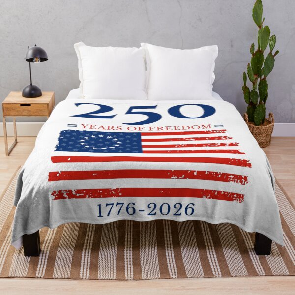 Item preview, America 250 Years of Freedom 1776-2026 Patriotic Flag Semiquincentennial designed and sold by EthosWear.