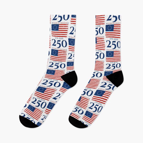 Item preview, America 250 Years of Freedom 1776-2026 Patriotic Flag Semiquincentennial designed and sold by EthosWear.