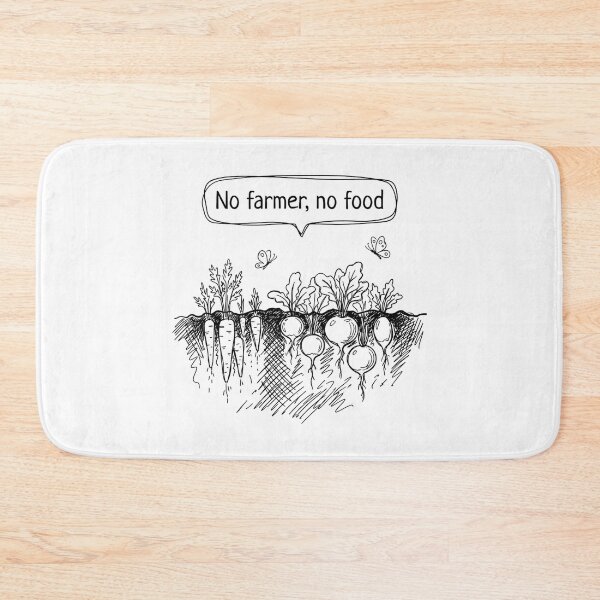 Item preview, No Farmer No Food Farmer Support Agriculture designed and sold by chattsuede.