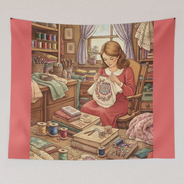 Item preview, Vintage Stitch Studio designed and sold by Wiss2Arts.