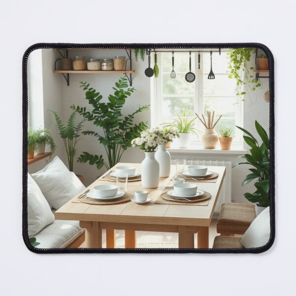 Item preview, Sustainable Japandi Dining Room with Indoor Plants designed and sold by Vida e Arte.
