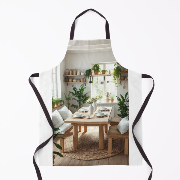 Item preview, Sustainable Japandi Dining Room with Indoor Plants designed and sold by Jade Ado.
