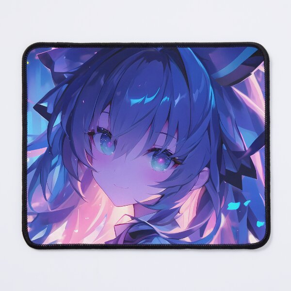 Item preview, Tohka Yatogami Date A Live Neon Blue Glow Dreamy Night designed and sold by TanglenRabbit.