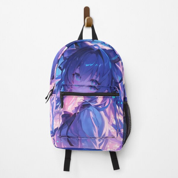 Item preview, Tohka Yatogami Date A Live Neon Blue Glow Dreamy Night designed and sold by TanglenRabbit.