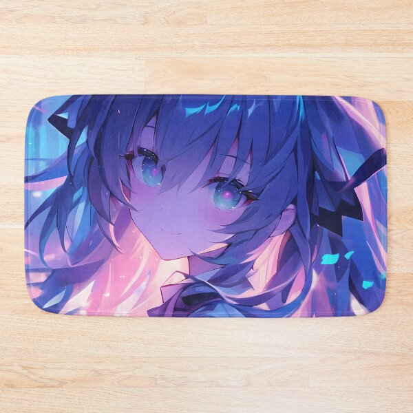 Item preview, Tohka Yatogami Date A Live Neon Blue Glow Dreamy Night designed and sold by TanglenRabbit.