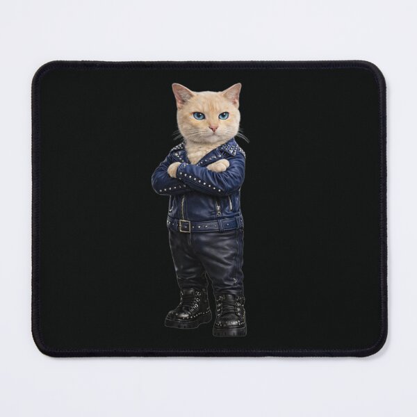 Item preview, shiloh the biker burmese cat- Jack of all trades gentle leader of the pack designed and sold by Mishco courier co.