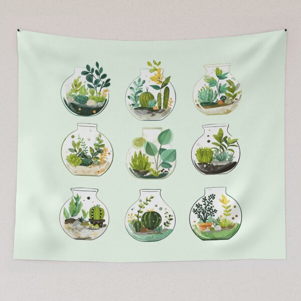 Item preview, Tiny Forest designed and sold by bubblyrainbow.