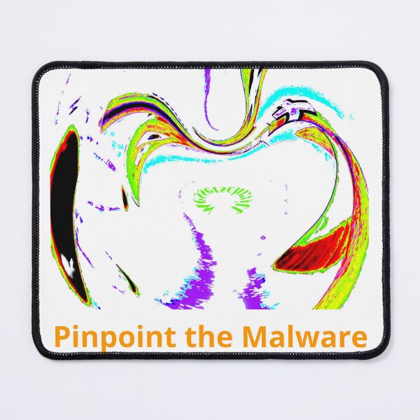 Item preview, Pinpoint the Malware, a computer gift , for the computer geek. designed and sold by PiperParrot.