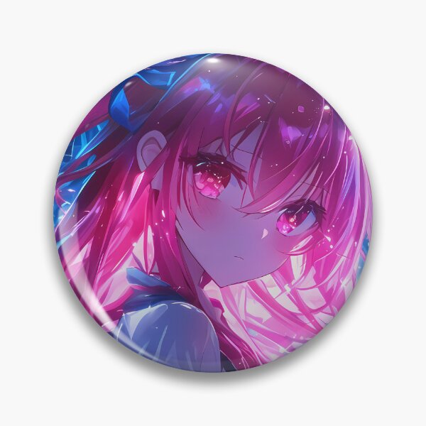 Item preview, Kotori Itsuka Date A Live Pink Glow Electric Sparkle Mood designed and sold by TanglenRabbit.