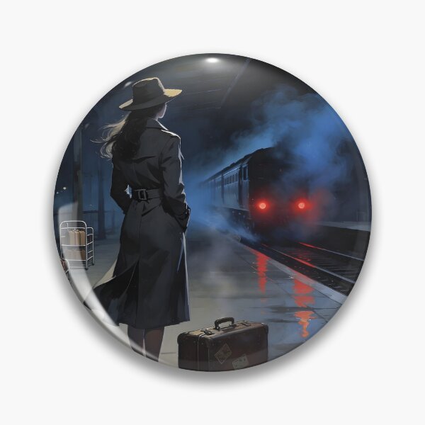 Item preview, Vintage Travel Night Scene designed and sold by storestshops.
