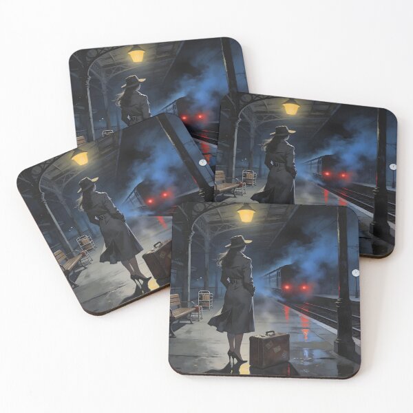 Item preview, Vintage Travel Night Scene designed and sold by storestshops.