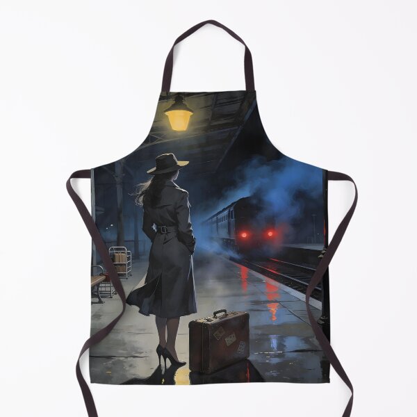 Item preview, Vintage Travel Night Scene designed and sold by storestshops.