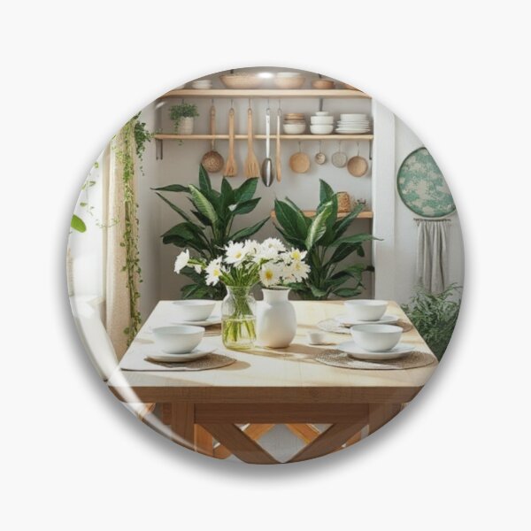 Item preview, Organic Modern Japandi Dining Room Interior designed and sold by Jade Ado.