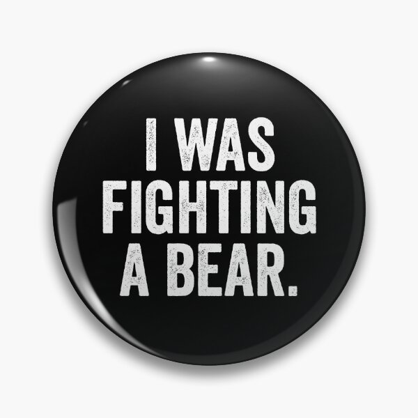 Item preview, Funny Injury Get Well - I was fighting a bear designed and sold by harshanendian.