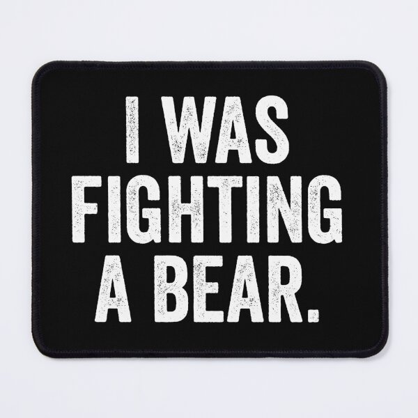 Item preview, Funny Injury Get Well - I was fighting a bear designed and sold by harshanendian.