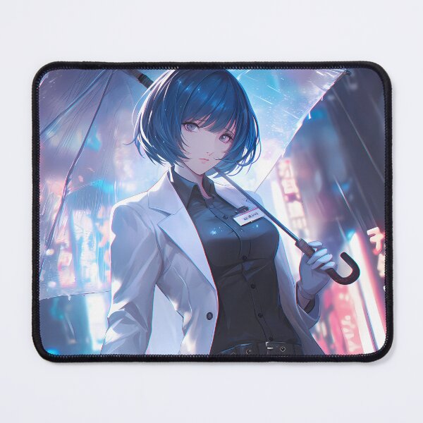 Item preview, Tae Takemi Persona 5 Umbrella Rainy Night Neon Doctor Style designed and sold by TanglenRabbit.