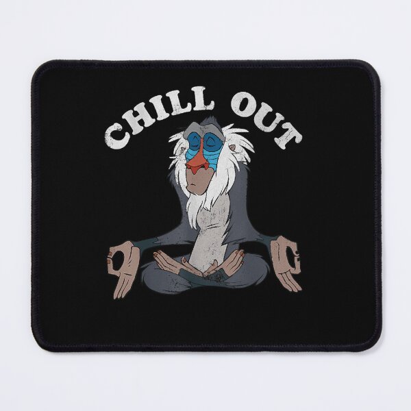 Item preview, Lion King Rafiki Chill Out Meditation Graphic designed and sold by rafaelvargas18.