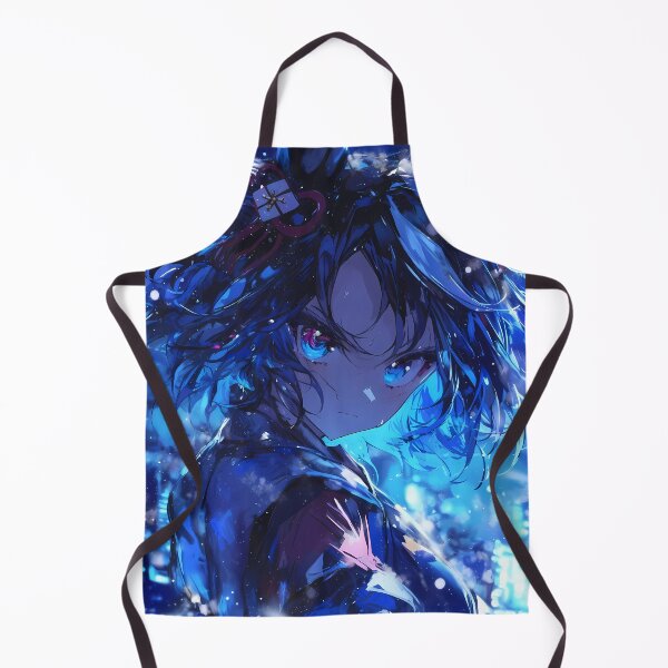 Item preview, Kitasan Black Uma Musume Night Snow Blue Glow Stare designed and sold by TanglenRabbit.