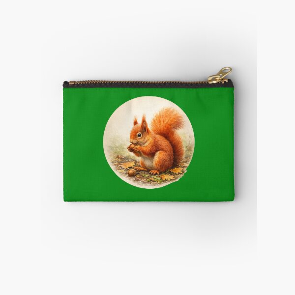 Item preview, Woodland Squirrel – Busy Forest Gatherer | Woodland Animal Collection designed and sold by TheJoyfulPen.