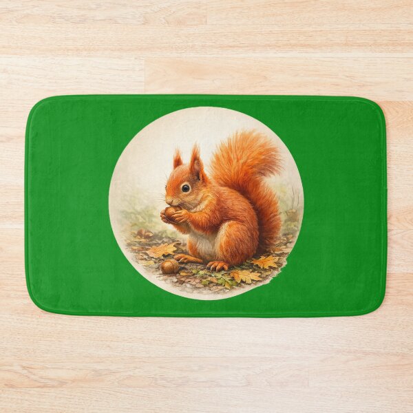 Item preview, Woodland Squirrel – Busy Forest Gatherer | Woodland Animal Collection designed and sold by TheJoyfulPen.
