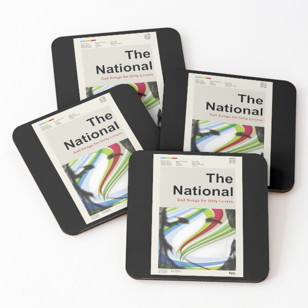 Item preview, The National - Sad Songs for Dirty Lovers  designed and sold by ArimaSavage.