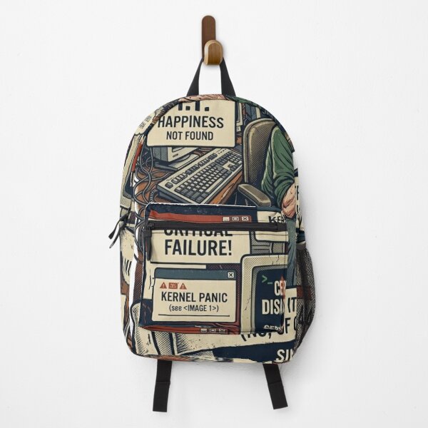 Item preview, Error 404: Chill Not Found Vintage IT Humor designed and sold by KurtByteStudio.