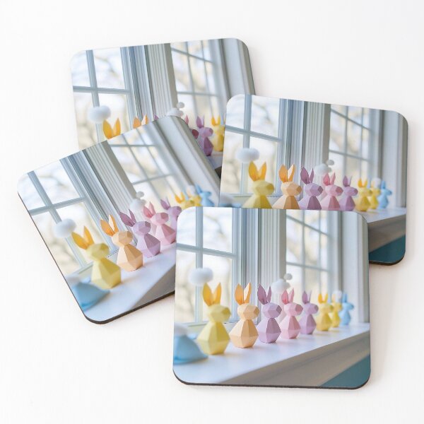 Item preview, Paper Geometric Bunnies designed and sold by Houndlislie.