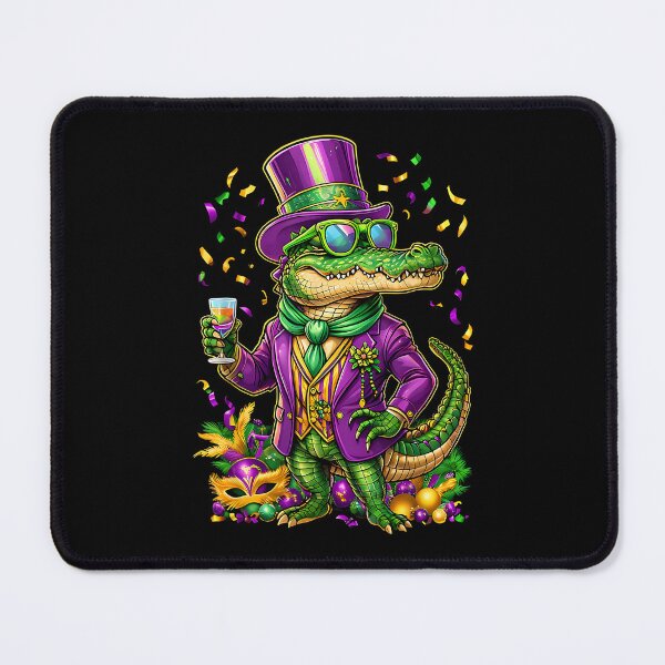 Item preview, Masked Alligator Mardi Gras Funny Crocodile Men Women Kid designed and sold by Boutkimaewab.
