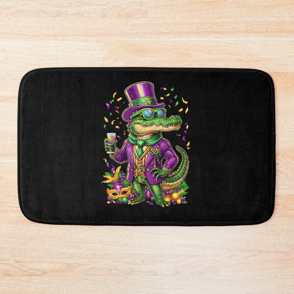 Item preview, Masked Alligator Mardi Gras Funny Crocodile Men Women Kid designed and sold by Boutkimaewab.