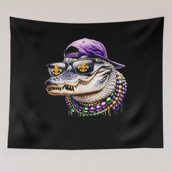 Item preview, Mardigator Mardi Gras Alligator Costume Men Women Mardi Gras designed and sold by Boutkimaewab.