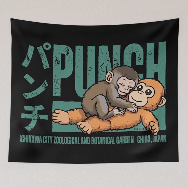 Item preview, Baby Punch Monkey Chiba Zoo designed and sold by Geek-O-MNL.