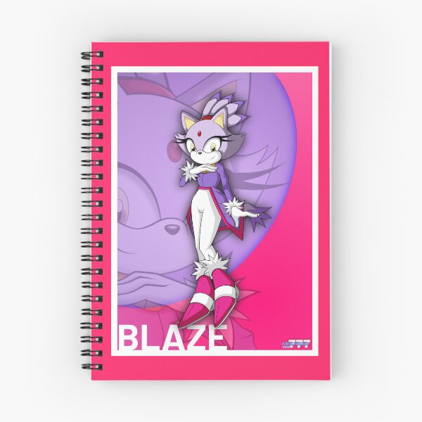 Item preview, Blaze the Cat Poster designed and sold by CrazMan777.