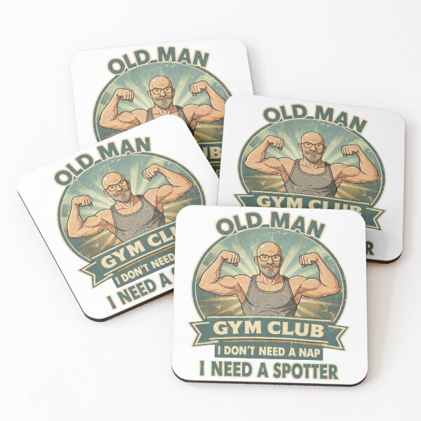 Item preview, Old Man Need a Spotter Not a Nap designed and sold by Old Man Athletics.
