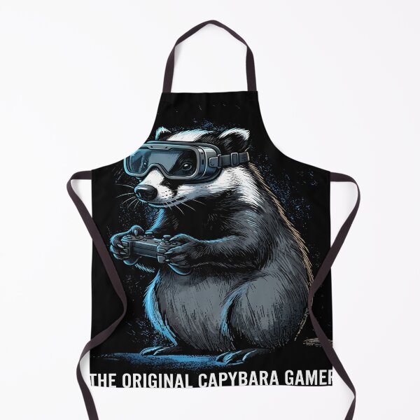 Item preview, Capybara Gamer with VR Headset designed and sold by ChiqueAvenue.