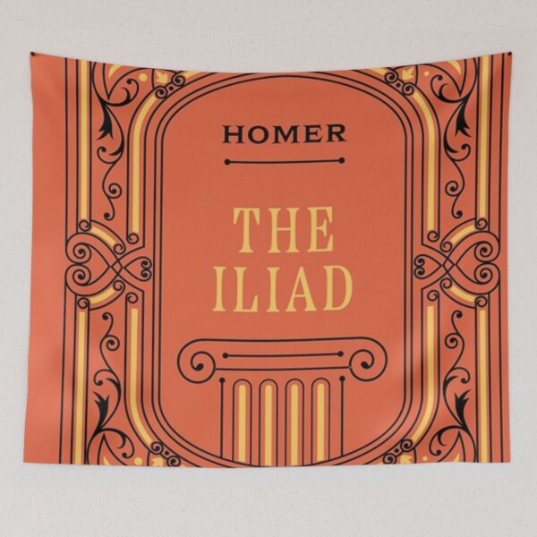 Item preview, The Iliad - Book Cover designed and sold by JustABrokeFan.