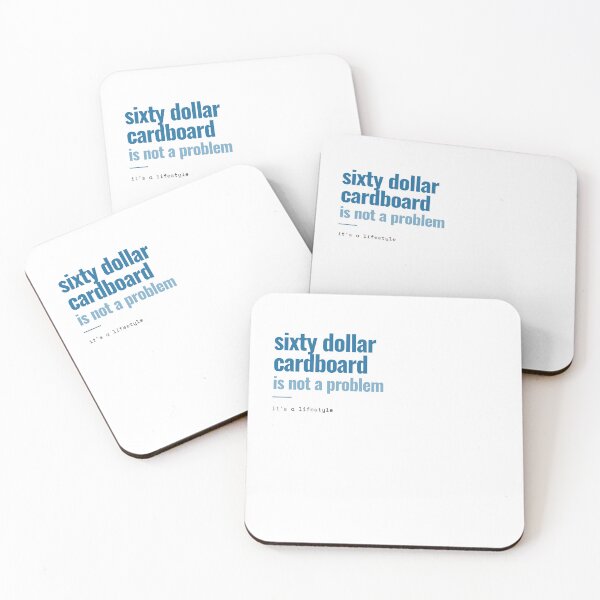 Item preview, sixty dollar cardboard is not a problem designed and sold by zen-mart.