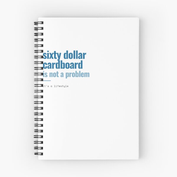 Item preview, sixty dollar cardboard is not a problem designed and sold by zen-mart.