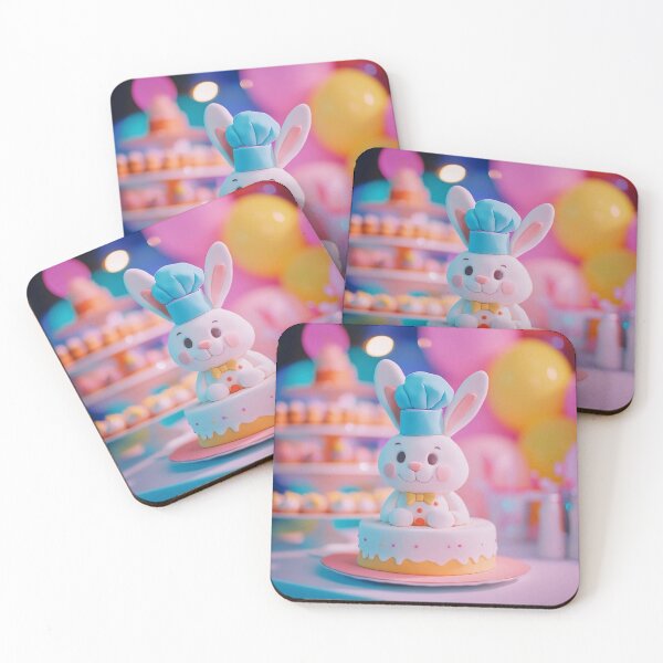 Item preview, Cute Rabbit Cake designed and sold by Houndlislie.