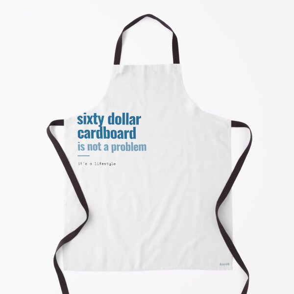 Item preview, sixty dollar cardboard is not a problem designed and sold by zen-mart.