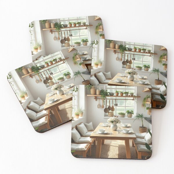 Item preview, Bright Modern Japandi Kitchen and Dining Interior designed and sold by Jade Ado.
