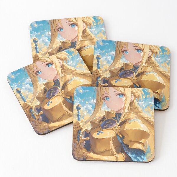 Item preview, Alice Zuberg Sword Art Online Golden Knight Under Sunlit Petals designed and sold by bystudiolereve.