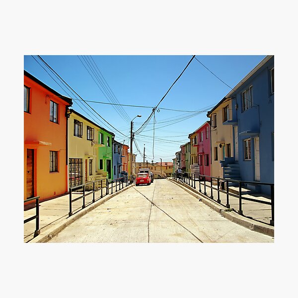 Item preview, Multicolor facades, Valparaiso (Chile) designed and sold by TheSpaniard.