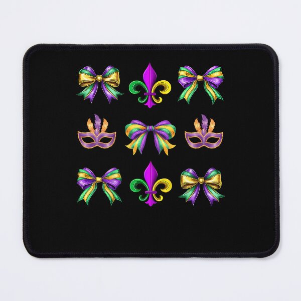 Item preview, mardi gras coquette bow men Trip Women Kids designed and sold by Boutkimaewab.