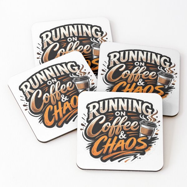 Item preview, Running on Coffee & Chaos designed and sold by IMB.