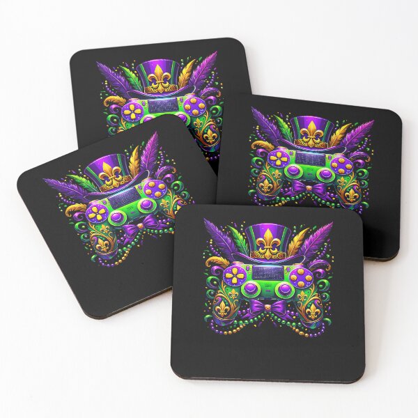 Item preview, Mardi Gras Video Game Controller Jester Hat Costume Kids designed and sold by Boutkimaewab.